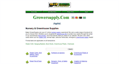 Desktop Screenshot of growersupply.com